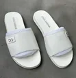Dolce & Gabbana-Inspired Men's White Slide Sandals - 1