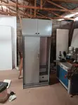 Modern Sliding Door Wardrobe Closet with Overhead Storage - 3