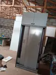 Modern Sliding Door Wardrobe Closet with Overhead Storage - 4