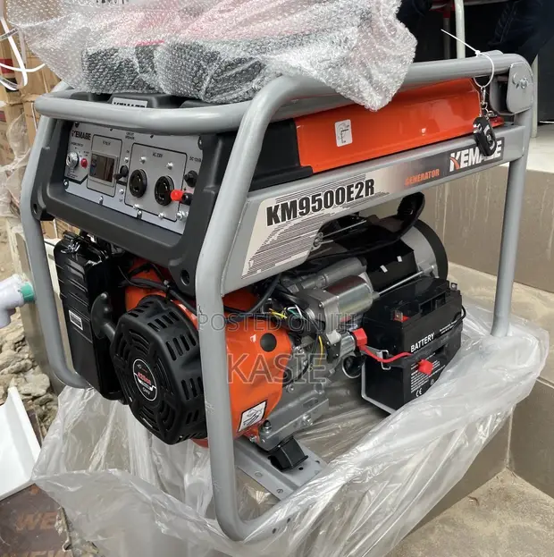Brand New Kemage 7.5KVA Petrol Generator with Remote Control - 1