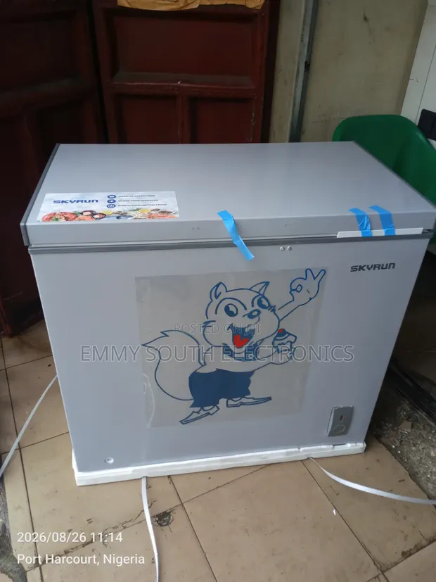 Skyrun Inverter Chest Deep Freezer 200 Liters - 1
