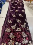 Velvet Embroidery Fabric - Brand New - 2