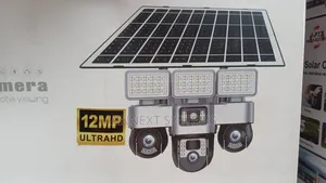 Triple Lens Flood Light Camera 4G LTE