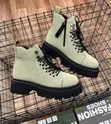 New Derby Lace-Up Platform Combat Boots - 1