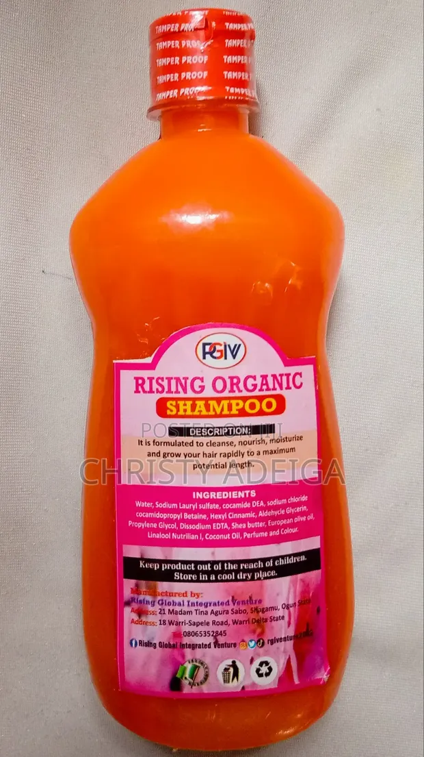 Healthy Hair Organic Shampoo - Hair Growth - 1