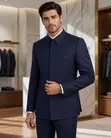 Classic Stripe Safari Turkish Style Men's Suit - 3
