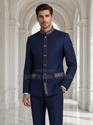 Latest Designer Turkish Style Safari Men's Suit
