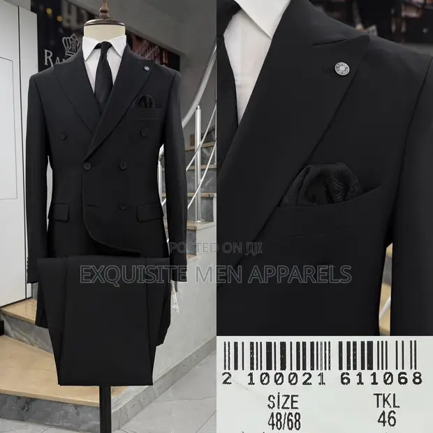 Ramzotti Suit Na Maza Mai Girman Gaske (2pcs) - 1