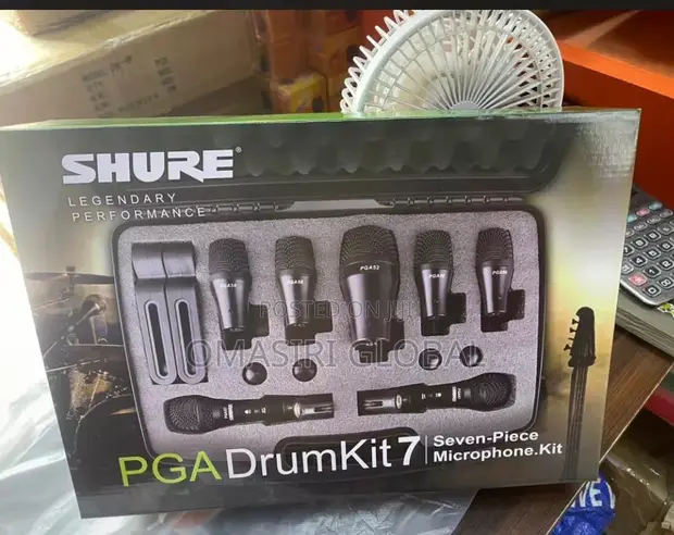 Shure PGADRUMKIT7 7-Piece Drum Microphone Kit - 1