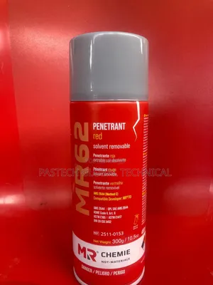 MR Chemie MR 62 Red Solvent Removable Penetrant Spray (NDT)