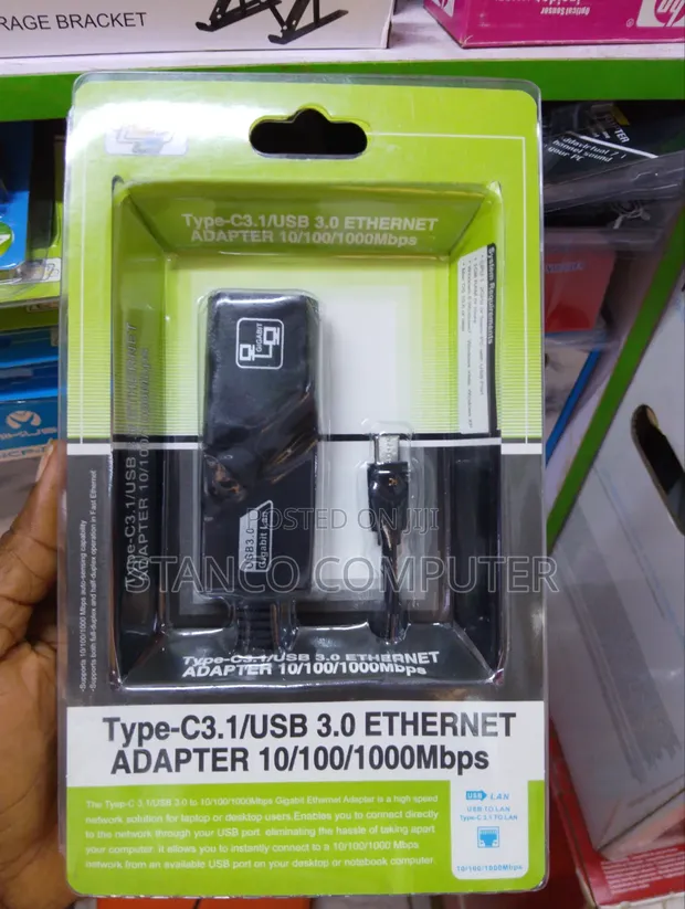 USB-C to Gigabit Ethernet Adapter - 1