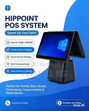 Hippoint POS System Touchscreen All-in-One Terminal