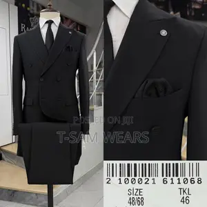 Vega Designer Double Breasted Turkish Suit