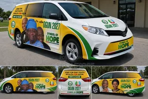 Toyota Sienna Bus Branding Services