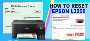 Epson Ink Waste Reset Program for L3210, L3211, L3216, L3250 Series