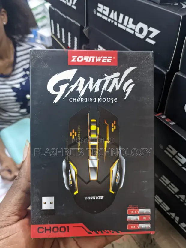 Mouse Mara Wasa Mara Igwa Mai Sake Caji - 1
