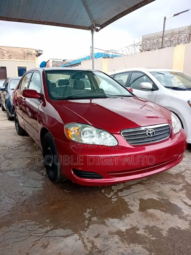 Toyota Corolla 2007 Red - 1