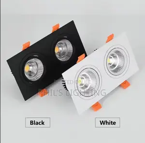 Epistar Chip Double Head Dimmable LED Downlights