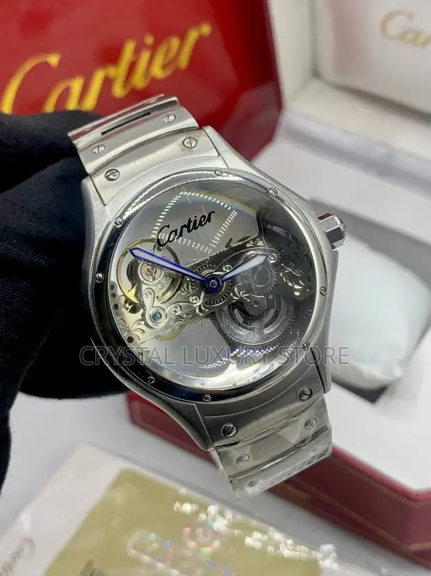 Cartier Quality Luxury Men's Automatic Wristwatch - 1