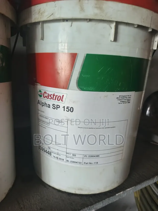 Castrol Alpha SP 150 Man Fetur Na Gear Na Masana'antu 20L - 1