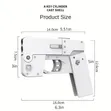 Mobile Phone Shape Folding Soft Bullet Gun Toy - 1