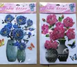 3D Stereoscopic Flower Vase Wall Stickers - 45% Discount - 2
