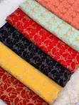 Premium Brocade Lace Fabric - 6 Yards - 3