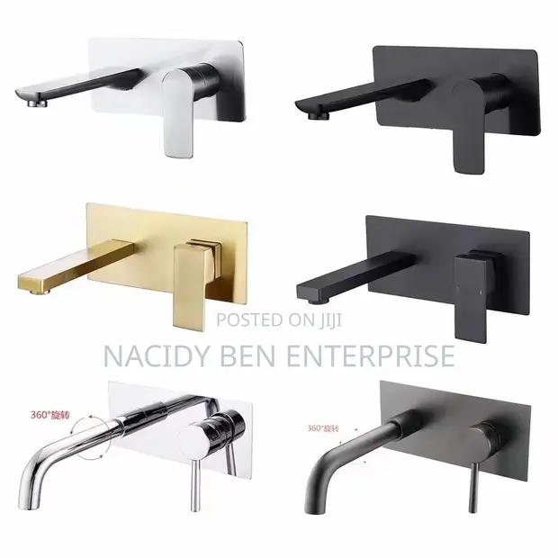 Master Wall Mounted Bath/Basin Mixer Tap - 1
