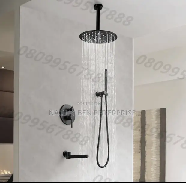 Condit 5-Way Shower Mixer - Black - 1