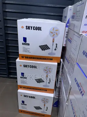 16-Inch Skycool Solar Rechargeable Fan