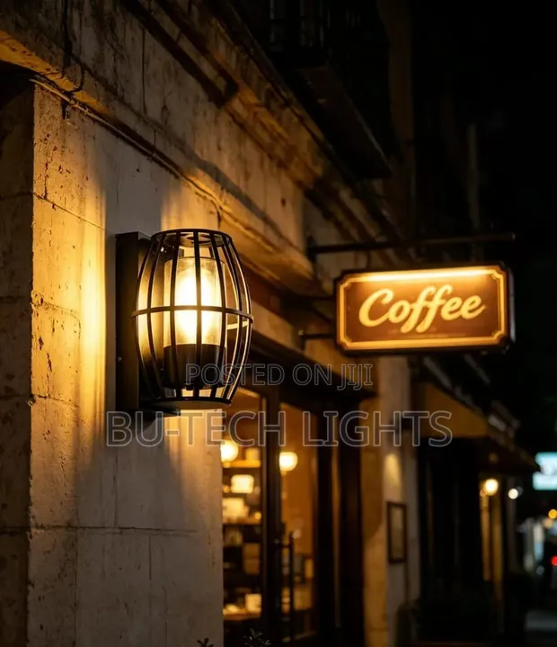 Vintage Cage Outdoor Wall Light - 1