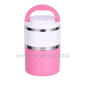 Two-Layer Stackable Thermal Lunch Box