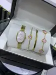 Ladies' Non-Tarnish Watch and Bracelet Set - 1