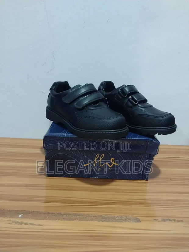 Hi-Way Boys School Shoes - 1