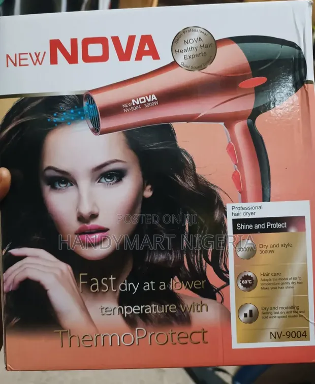 New Nova NV-9004 Professional Hair Dryer - 1