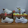 Crabkids & Stellar White Canvas Sneakers (Sizes 31-42) - 1