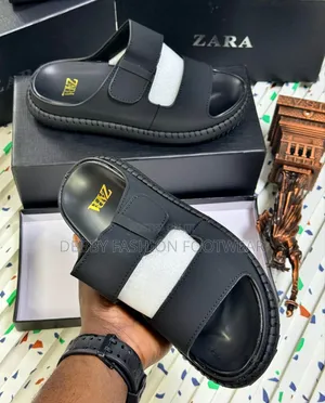 Zara Slides - Men's Multicolor Leather