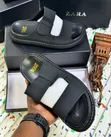 Zara Slides - Men's Multicolor Leather - 1