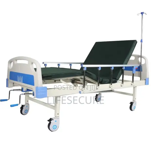 2-Function Manual Medical Bed - 1