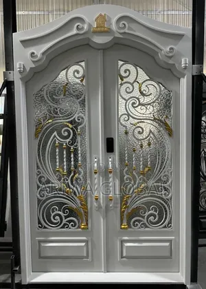 Luxury White Double Security Door
