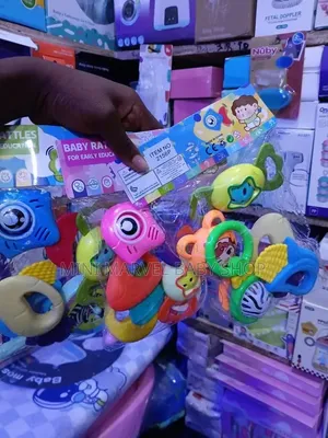 Baby Teether and Rattle Set