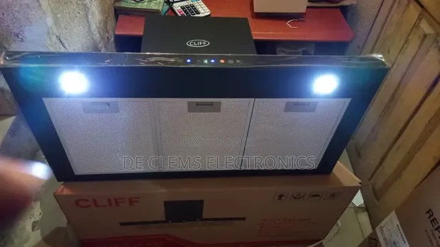 Cliff 90cm T Shape Extractor Hood - 1