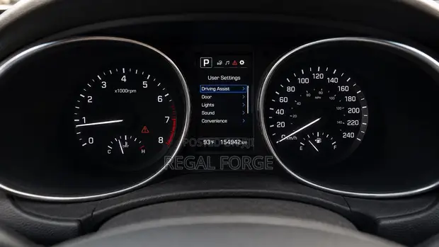 2017 Hyundai Santa Fe Black - 1