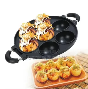 7-Hole Non-Stick Aluminum Massa & Cake Pan