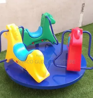 3 Seater Merry Go Round for Schools
