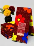 Ankara Zana - Launi Mai Yawa, Furanni, Da Katako Na Katako - 3