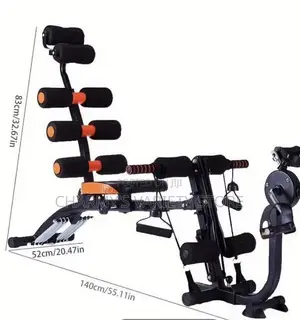 Wonder Core 7 Packs Care Ab Exercise Machine with Pedals