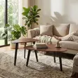 Nesting Coffee Table Set - Organic Triangular - 5