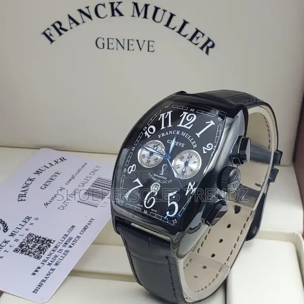 Franck Muller Men's Luxury Leather Watch - 1