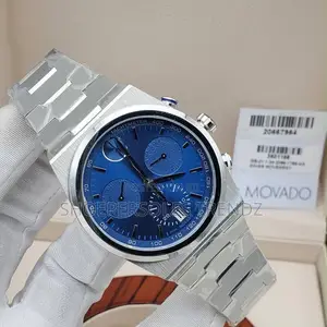 Movado Chronograph Karfe Watch